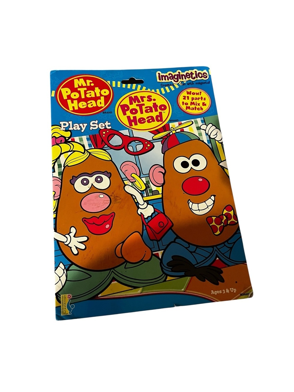 Imaginetics Mr & Mrs Potato Head Play Set Creative Fun With Magnets toy